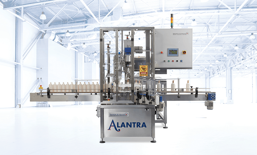 Automatic Air Pump and Trigger Nozzle Capper Machine Shemesh Automation